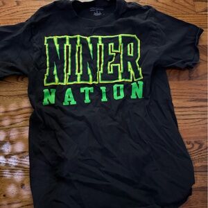 Champion Black T-Shirt UNC Charlotte